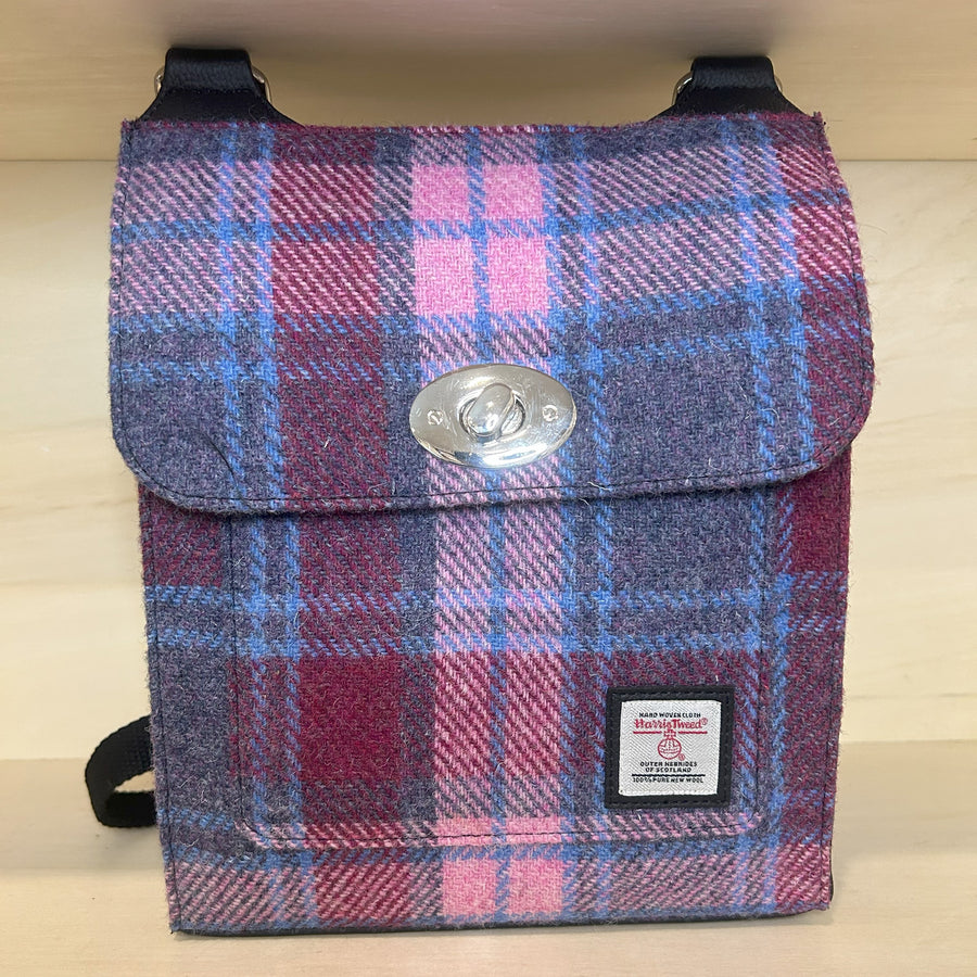 Pink Tartan Satchel