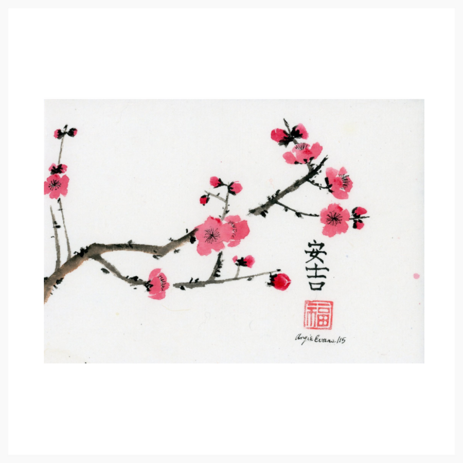 Blossom Original Artwork- Brush Point Studio