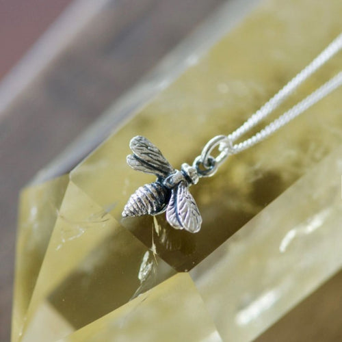 Tiny Bee Necklace