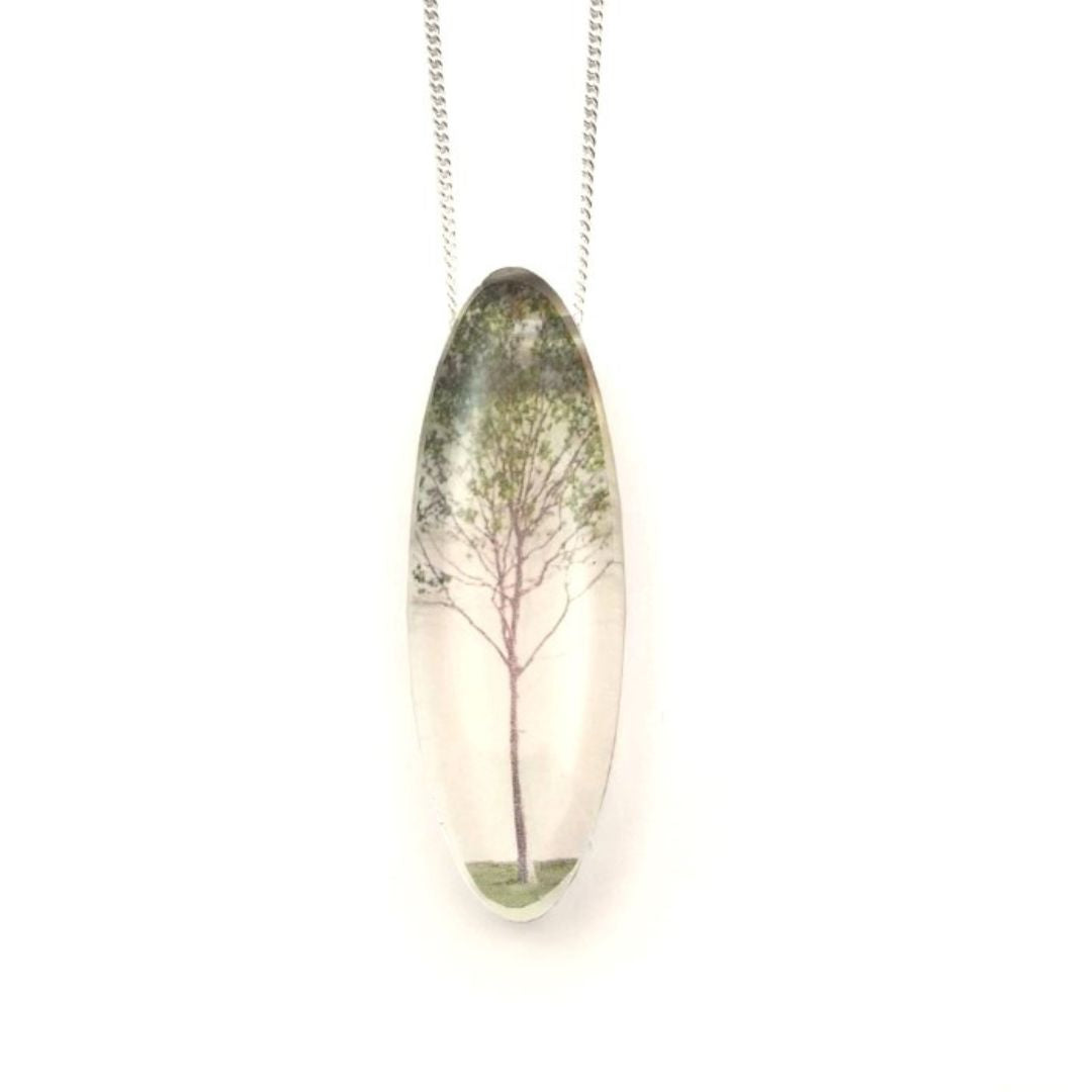 Oval Tree Necklace