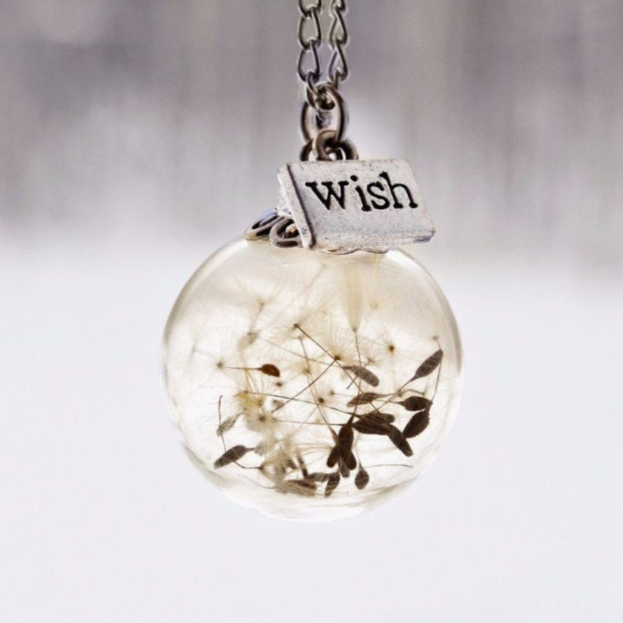 Dandelion Wish Necklace