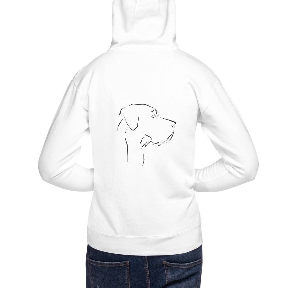 Unisex Hoodie-Great Dane