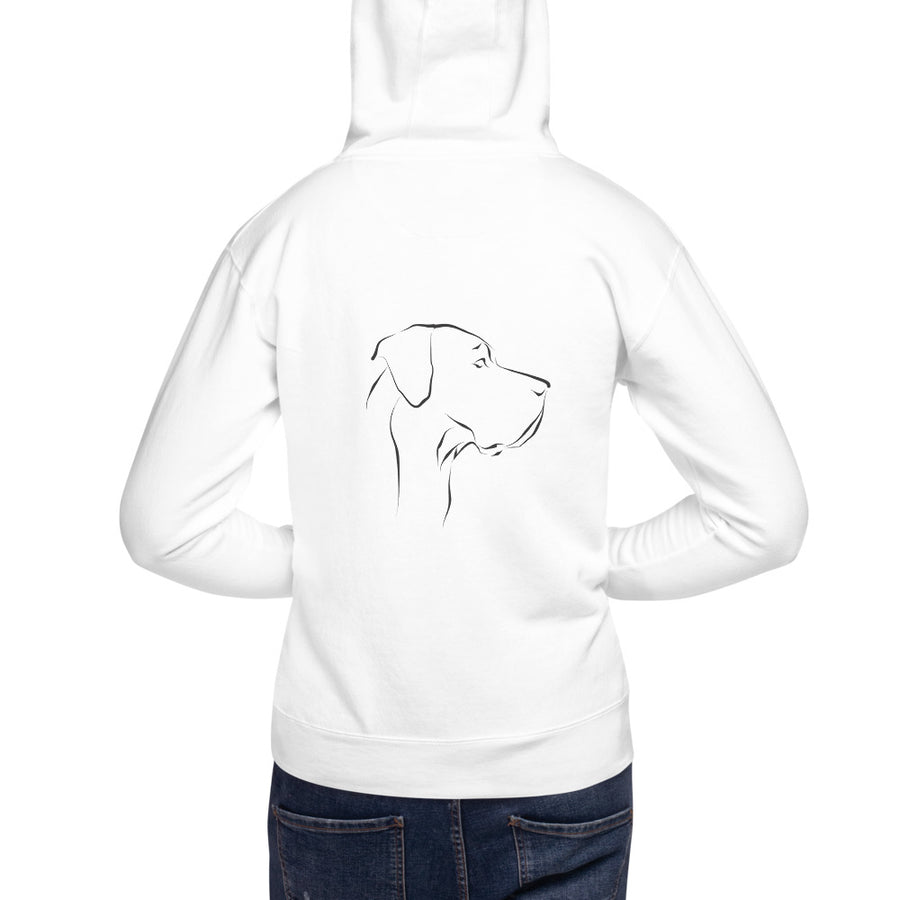Unisex Hoodie-Great Dane