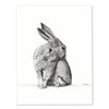 Wildlife Print Set-Squirrel and Rabbit-Print-Brush Point Studio